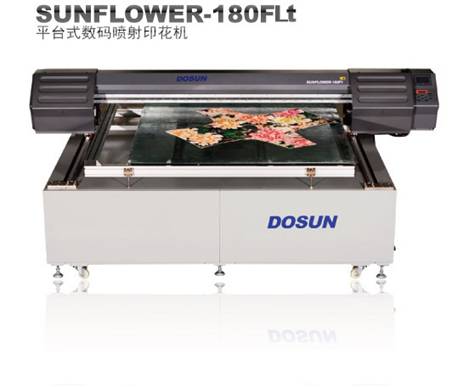 고해상 1440dpi 직물 잉크 제트 디지털 방식으로 평상형 트레일러 인쇄 기계, 1800mm × 1500mm 0